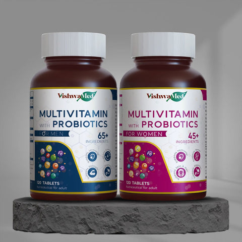 Multivitamin for Men + Multivitamin for Women Combo