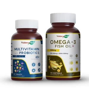 Multivitamin for Men + Omega-3 Fish Oil Combo